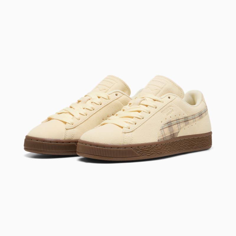 Suede Patch Sneakers