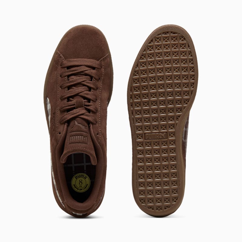 Suede Patch Sneakers
