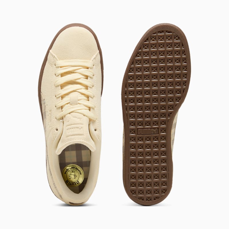 Suede Patch Sneakers