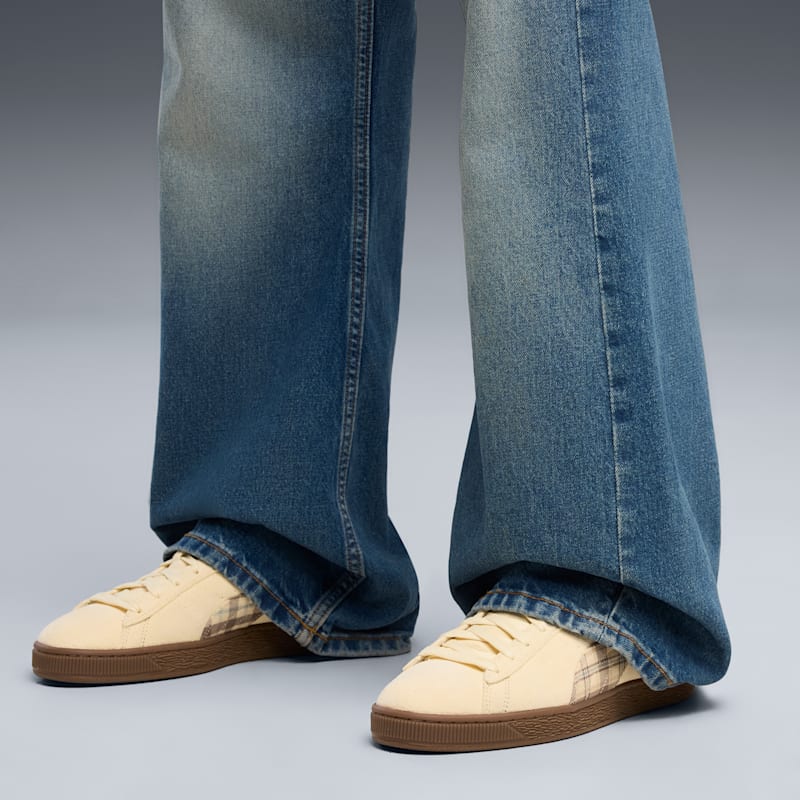 Suede Patch Sneakers
