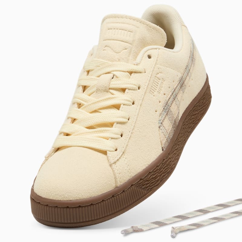 Suede Patch Sneakers