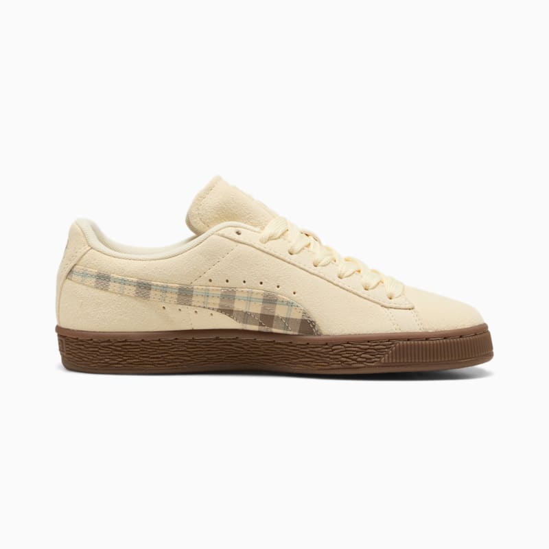 Suede Patch Sneakers