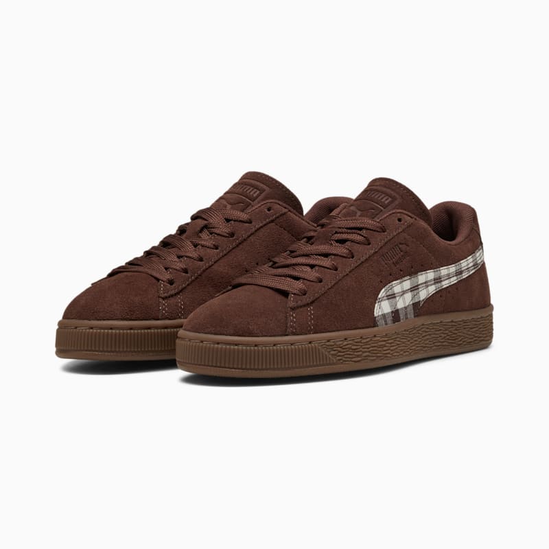 Suede Patch Sneakers