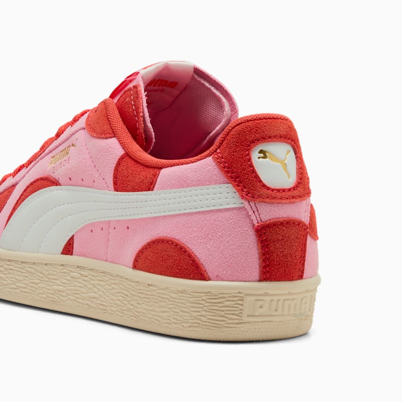 Suede Printed Sneakers
