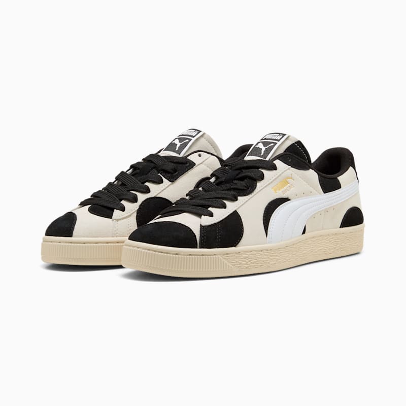 Suede Printed Sneakers