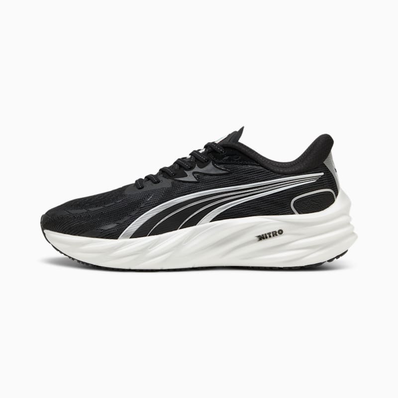 Velocity NITRO™ 4 Men's Road Running Shoes - PUMA Black-PUMA Silver