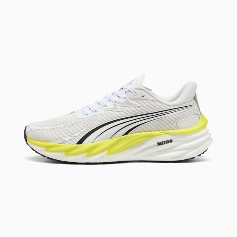 Velocity NITRO™ 4 Men's Road Running Shoes - PUMA White-Lux Lime