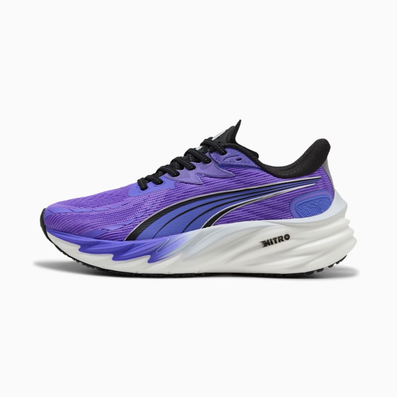 Velocity NITRO™ 4 Women's Road Running Shoes - Dark Amethyst-PUMA Black
