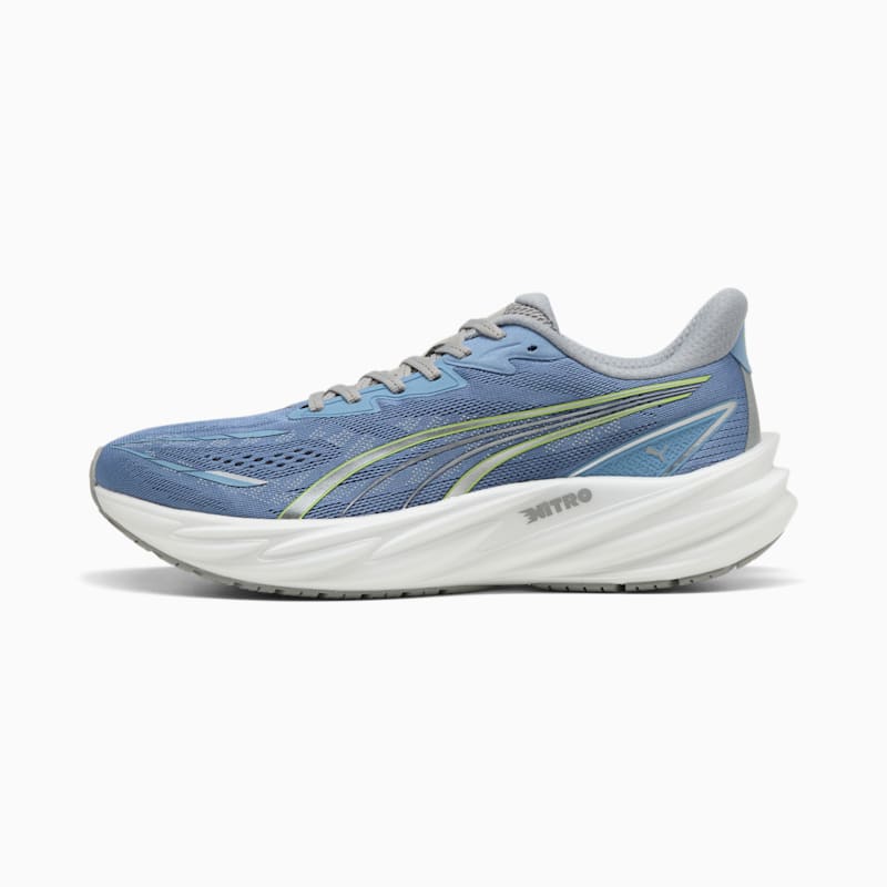 Velocity NITRO™ 5 Running Shoes Men Men's Road Running Shoes - Zen Blue-Sunny Lime
