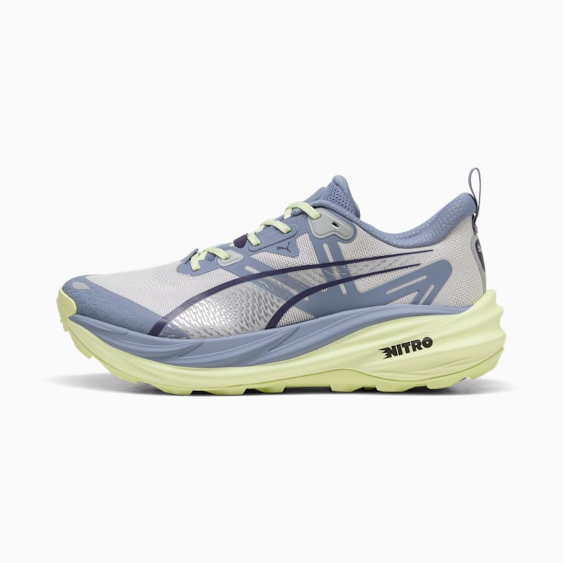 Voyage NITRO™ 4 Men's Trail Running Shoes - Vibrant Silver-Gray Sky-Apple Spritz