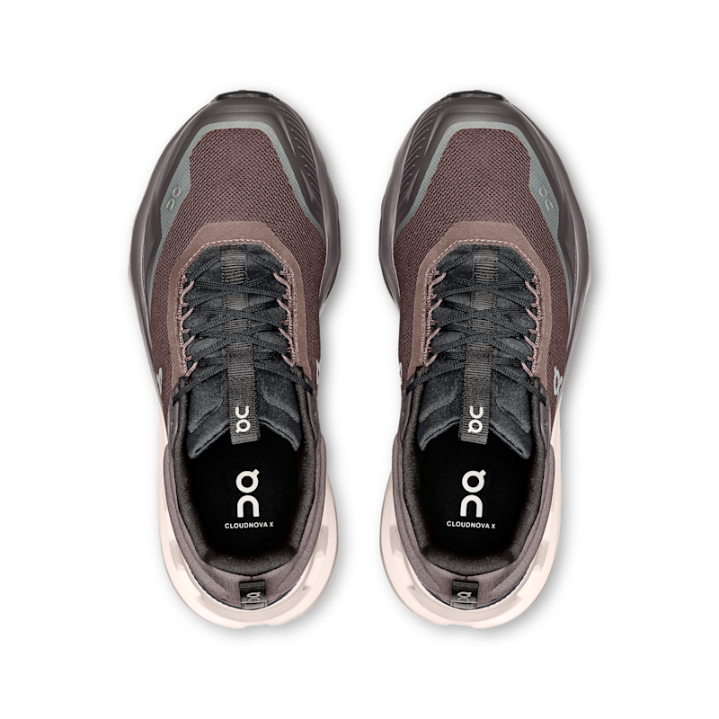 Women's Cloudnova X - Pebble | Black