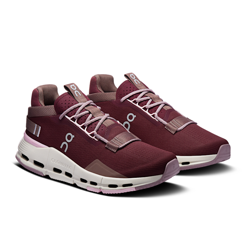 Women's Cloudnova 2 - Maroon | Peony