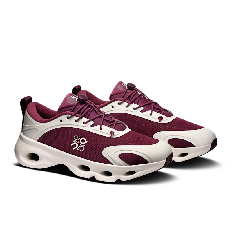 Women's Cloudsolo LOEWE - Burgundy | Eggshell