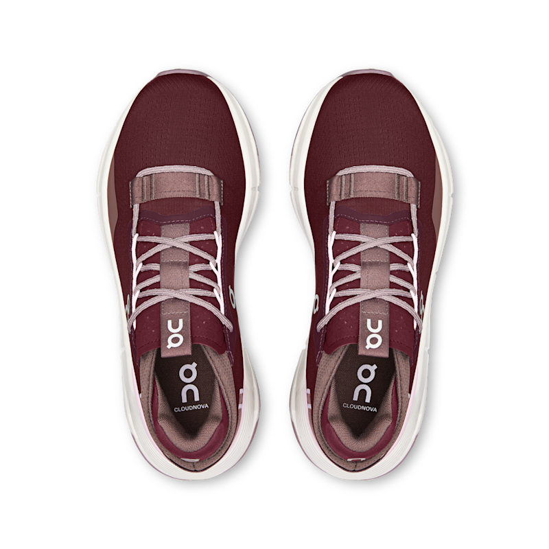 Women's Cloudnova 2 - Maroon | Peony