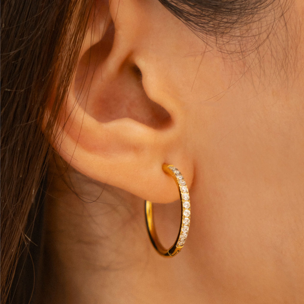 Large Pav¨¦ Hoops