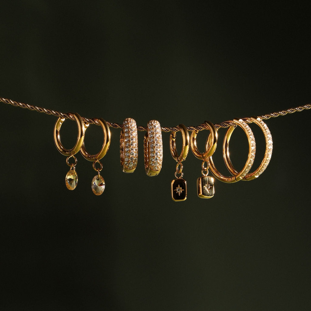 Large Pav¨¦ Hoops